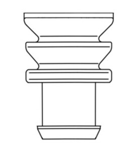 BDK 2.8 / Single Wire Seal / ∅ 1.2 - 2.1 mm / Blue BDK 2.8 / Single Wire Seal / ∅ 1.2 - 2.1 mm / Blue