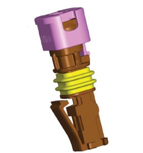 Kompakt Mini / Connector 2P / Code C / Blue